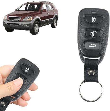 Boxonly Telecomando di ricambio per chiave auto, 3 + 1 pulsante, PLNHM-T011, 315 MHz, compatibile con Kia Sorento 2007-2010, Rondo 2007-2010, ricambio per Smart Fob di prossimità