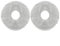 Fauhapyway Para Dreame W10s W10s W10s Pro Robot Aspirador Paño de fregona de microfibra, almohadillas de repuesto Accesorios de limpieza de pisos (A)