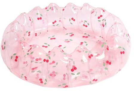 Piscina Inflable Pequeña y Portátil de PVC Transparente para Hogar, Jardín o Patio para Niños, Adultos y Mascotas