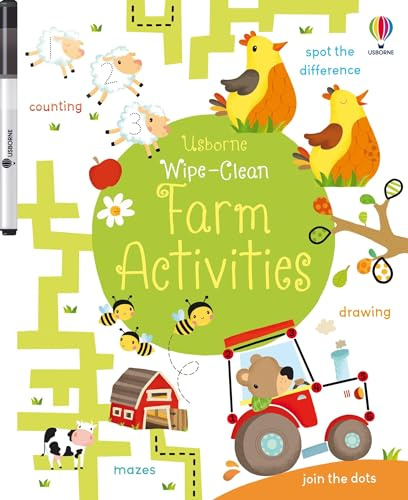 Wipe-Clean Farm Activities: 1 (Wipe-clean Activities)