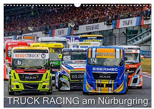 Truck Racing am Nürburgring (Wandkalender 2026 DIN A3 quer), CALVENDO Monatskalender: Spektakuläre Rennszenen der PS-Giganten auf dem Nürburgring (CALVENDO Sport)