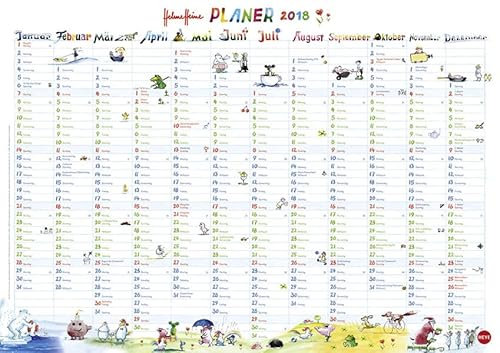 Helme Heine Posterplaner - Kalender 2018