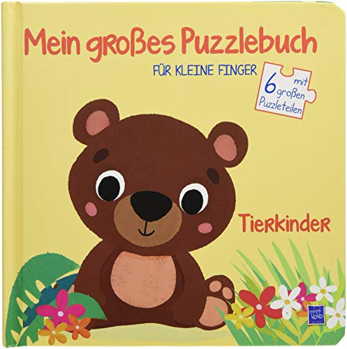 Mein großes Puzzlebuch für kleine Finger - Tierkinder