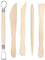 Kissral 6 Pezzi Strumento per Modellare l’Argilla, Di Iegno Ceramica Strumento Graver Kit Strumenti per Scultura Utensili da Vasaio Accessori per Modellare per Professionisti o Principianti