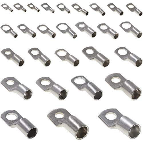 Kabelschuhe Quetsch Rohrkabelschuhe (35 mm² - M8, 10 Stück)