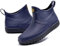 GURGER Stivali di Gomma Uomo Bassi Stivali da Pioggia Stivaletti Corti Stivaletto Impermeabili Wellington Boot Blu Navy 44 Taglie