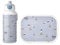 Mepal - Set de Almuerzo Campus - Fiambrera para Niños con Botella Pop-up y Fiambrera - Set de Almuerzo para el Colegio o para Llevar - Sin BPA - 400 ml + 750 ml - Sailors Bay