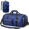 Suweir Reisetasche Groß Damen Herren 65L Sporttasche mit Schuhfach und Nass-Trockenfach Large Capacity Travel Bag Schwimmtasche Übernachtung Tasche für Reisen,Sport, Fitness (Blau Blue)