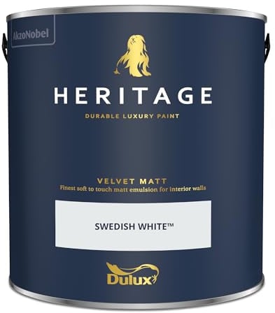 Dulux Heritage Paint (2.5L, Swedish White)