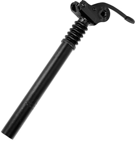 Federsattelstütze E-Bike-Sattelstützen Extrem Belastbar Stoßdämpfer Fahrrad-Sattelstütze Aluminiumlegierung Für E-Bike-Faltrad-27.2 mm