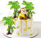 Kuchen Deko Geburtstag Affe 11 Stück Tortendeko Dschungel Tiere Waldtiere Kuchendekoration Bananen Cake Topper Mini Palme Cake Decoration für Geburtstagsfeier, Baby Shower, Partydekorationen