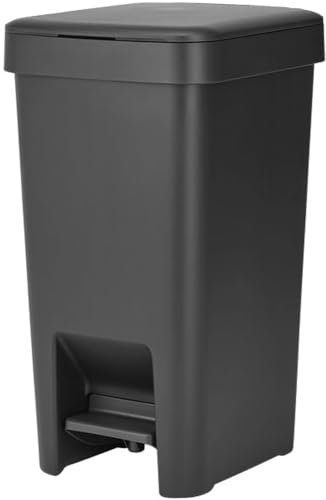 Brabantia Step-Up Pedal Bin Dark Grey, 10 Ltr