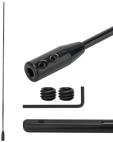 YY-LC Flexible Drill Bit Extension,35 in.Long Flex Drill Bit Holder Extension,Compatible with 1/4 Hex and 3-Flat Shank with Hex Key and Spare Screws