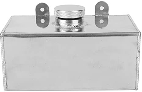 Botella de Aluminio para Limpiaparabrisas, Tanque de Pulverización Intercooler Pulido de 2L, Piezas Universales para Coche