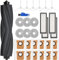 30 pezzi di ricambio di accessori compatibili con Dreame L10s Ultra / L10 Ultra, per Xiaomi Robot Vacuum X20+ accessori, 1 spazzola principale, 6 spazzole laterali, 4 filtri, 6 tamponi, 12 sacchetti