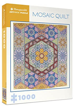 Pomegranate Mosaic Quilt 1000-Piece Jigsaw Puzzle
