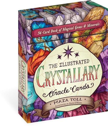 The Illustrated Crystallary Oracle Cards: 36-Card Deck of Magical Gems & Minerals (Storey Publishing)