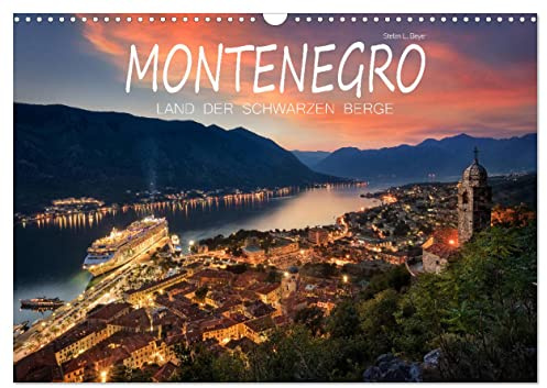 Montenegro - Land der schwarzen Berge (Wandkalender 2026 DIN A3 quer), CALVENDO Monatskalender: Ansichten aus dem Balkanland Montenegro (CALVENDO Orte)