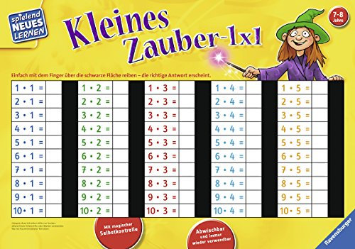 Kleines Zauber-1x1: Abwischbar und immer wieder verwendbar. Mit magischer Selbstkontrolle (Spielend Neues Lernen)