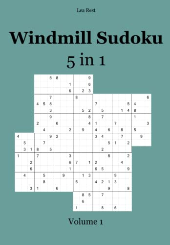 Windmill Sudoku 5 in 1: Volume 1