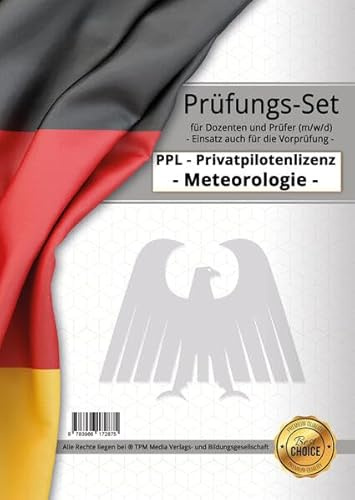 PPL Ausbildungsfach: Meteorologie - Prüfungs-Set (Privatpilotenlizenz): mit 100 individuellen Prüfungsfragen und versiegeltem Lösungsbogen