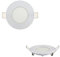 Braytron 5x 3W LED Panel Einbaustrahler Spot Einbauleuchte Warmweiß 3000K 160 Lumen Deckenleuchte Rund