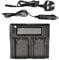 DSTE 1.5A Fast Charging Dual Battery Charger Compatible with Nikon EN-EL9 ENEL9 EN-EL9a D40 D40x D60 D3000 D5000 as MH-23