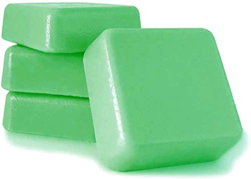 2KG Cera caliente Cera depilatoria caliente profesional 1 kg cera solido para pieles sensibles, áreas faciales (2KG-VERDE)