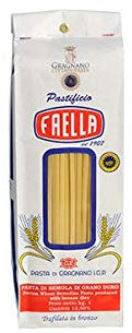 Linguine. Pastificio Faella. 10 x 1 kg - 10 kg. Pasta di gragnano trafilata in bronzo e impasto lento.