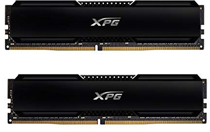 ADATA XPG GAMMIX D20 - DDR4 - Kit 16GB: 2 x 8 GB - DIMM 288-PIN - 3600 MHz / PC4-28800 - ungepuffet, Black, Small, AX4U36008G18I-DCBK20