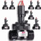 Pack 8 ELECTROVALVULA DE RIEGO 1 24V EZ FLO PLUS, rosca hembra. Funciona con programadores eléctricos de cualquier marca del mercado