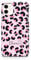 iCaseDesigner Personalised Name with Heart Animal Print Phone Case Compatible with iPhone 11 Pro. 11. Pink Leopard