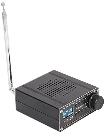 Full Band Radio Receiver, BNC Interface FM Output, FM, AM, Mw, SW and SSB Full Band (Lsb and USB), Self Replaceable Chip Supports 3.5MM Headphones