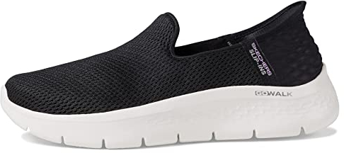 Skechers Damen Hands Free Slip-Ins Go Walk Flex-Relish Sneaker, Black, 41 EU