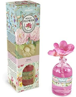 Prady - Magic Flower Désodorisant Roses - 100 ML - Parfum romantique de roses pour une ambiance florale et élégante.