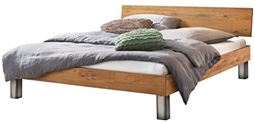Hasena Trento Bett Lodi Wildeiche Natur 100x200