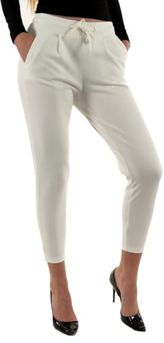 Ichi IHKATE PA PA - Damen Hose Jogger Pants - 20104757, Größe:M, Farbe:Cloud Dancer (114201)