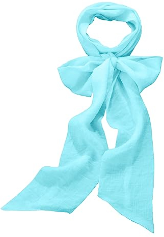 COSDREAMER Herren Renaissance Schal Jabot Cravat Kostüm Halsband (Hellblau)