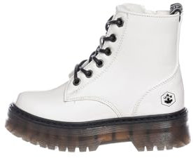 Lumberjack Elinor, Anfibi, Bianco, 34 EU