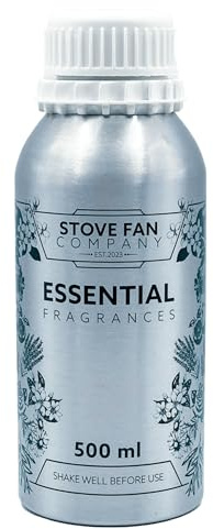 Stove Fan Company Essential Fragrances Collection (500ml) - 12 Unique Scents for Aroma Pods | Natural & Eco-Friendly | Long-Lasting Home Fragrance | UK Designed & Engineered (Botanic Burst)