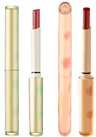 Hydrating Glass Water Tinted Jelly Lipstick,Long-Lasting Moisturizing Glossy Vivid Color Lip Gloss Makeup,2 Colors Mirror Effect Plumping Lip Tint Balm,Korean Velvet Watery Non-Stick Cup Lip Stain