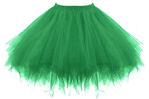 Damen tüllrock Karneval Klassisch Vintage Multi-Schichten Damen Karneval Kostüm Tüllrock 50er Tütü Rock Kurz Ballett Unterrock Crinoline Petticoat Tutu