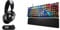 SteelSeries Arctis Nova Pro Wireless - Casque Gaming Multi-système - Haut-parleurs Hi-FI & Apex Pro Clavier Gaming HyperMagnetic - Actionnement Ajustable - Écran OLED - RGB