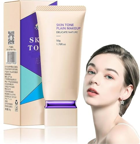 Ogulia Hydrating Concealer Translucent Face Cream,Whitening Soft Focus Skin Tinting Cream,Brightening Hydrating Concealer Waterproof Foundation Cream,Naked Foundation (1 Pcs, One size)