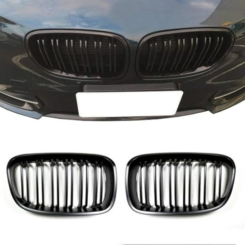 RGHDEHD Frontschürze Vent Grille für BMW 1er-Serie F20 F21 2011–2014, Außen Trim Ansauggrill Upgrade Ersatz Auto Zubehör.