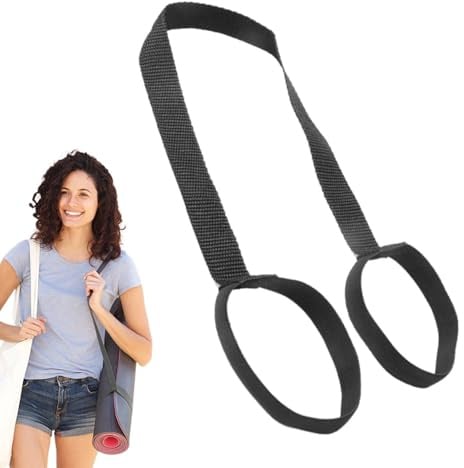 Generisch Yogamatten Tragegurt - Mehrzweck Yogamatten Trageriemen | Yogamatten Carrying Strap | Mattenträger Sling | Yogamatten Halteband Für Gymnastikmatte, Sportmatte, Fitnessmatte