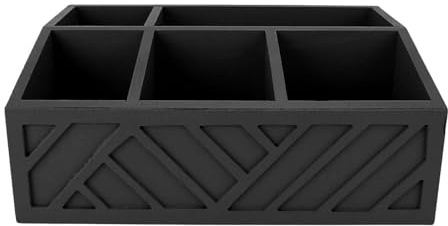 Jeffergarden Organisateur de Sacs de thé, Partage Multifonctionnel, Sac à thé d'économie d'espace - Récipient de Stockage pour Tasses en Carton (BLACK)