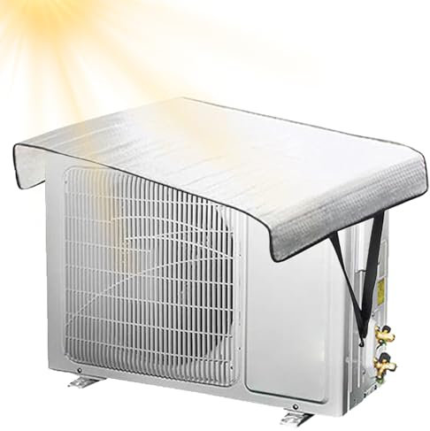 Funda Para Unidad De Aire Acondicionado Exterior - Cubierta Impermeable De Alta Resistencia Para Unidad Exterior - Sombra Antipolvo Y Protector Solar Para Verano En Hogares