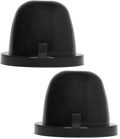 Xibao 2PCS Auto Scheinwerfer Dichtungs Abdeckungen,Scheinwerfer-Dichtungsabdeckung,Auto Zubehör,Auto LED Scheinwerfer Gummi Staubschutzkappe,Geeignet für die meisten Modelle auf dem Markt (75x55mm)