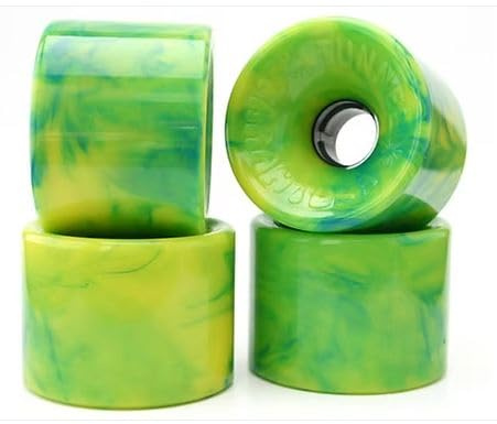 Genérico Country Basque INGURUASAKARI Industry Longboard Wheels (Set 4) Skate Longboard Tunnel Tarantula 70mm-76a SRT